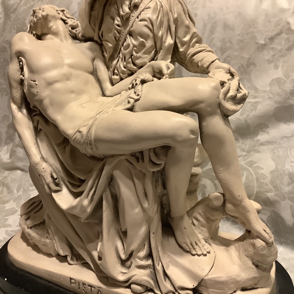 Pieta statue Jesus Christ+Mary sculpture blessed Virgin mother statue figurine - Picture 2 of 13